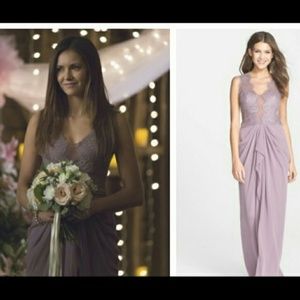 bcbgmaxazria purple dress